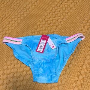 New with tags Blue tie dye bikini small